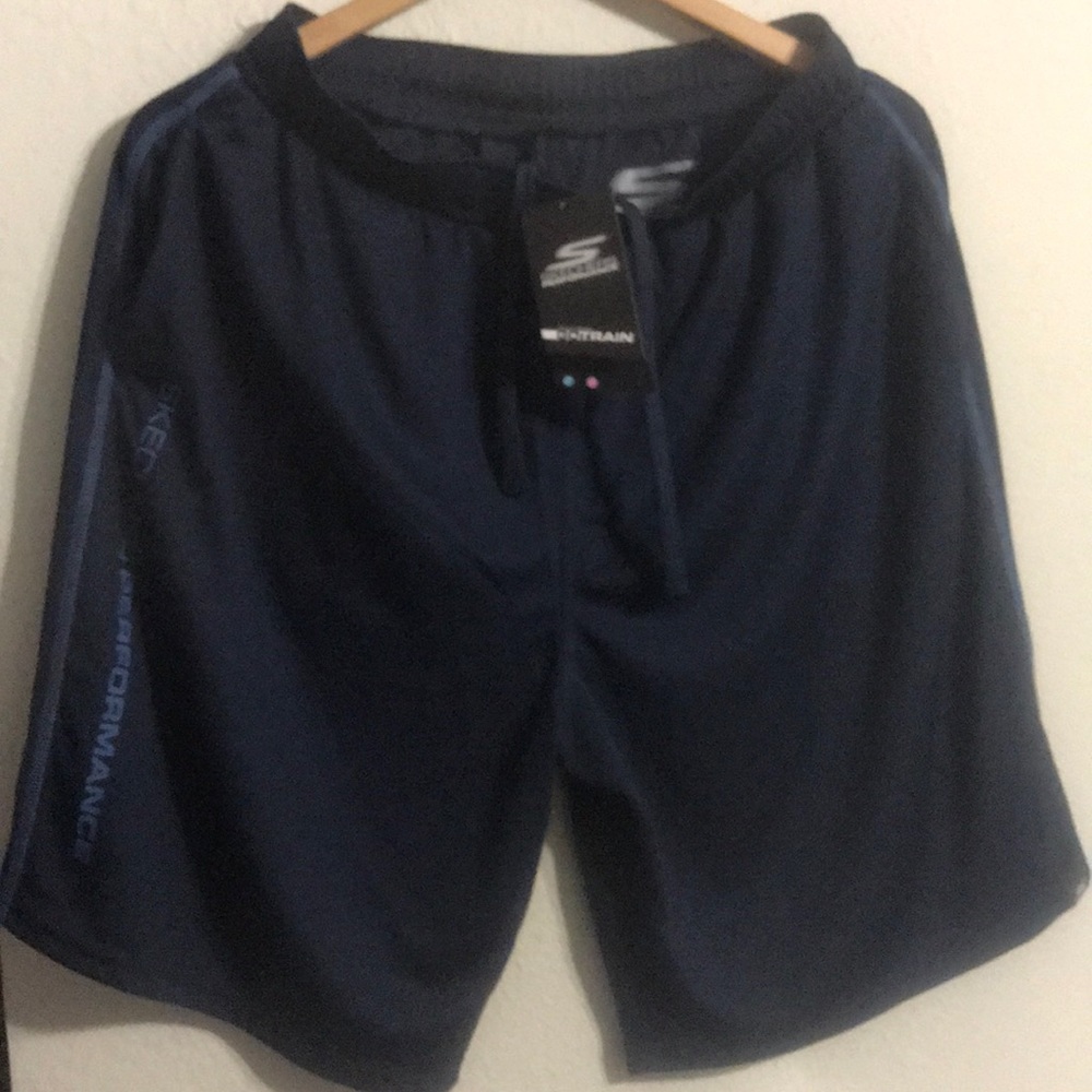 Skechers Go Train Navy running shorts